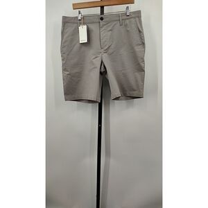Quince Men Organic Cotton Coolmax Chino Shorts Gravel 34